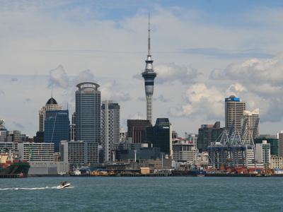 Skyline von Auckland