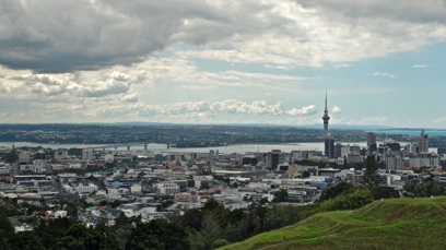 Blick auf Auckland